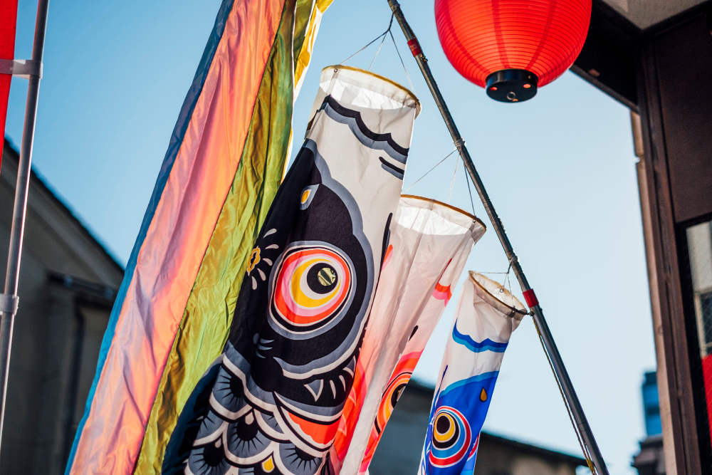 Gion Matsuri July Traditional wooden float during Gion Matsuri procession in Kyoto