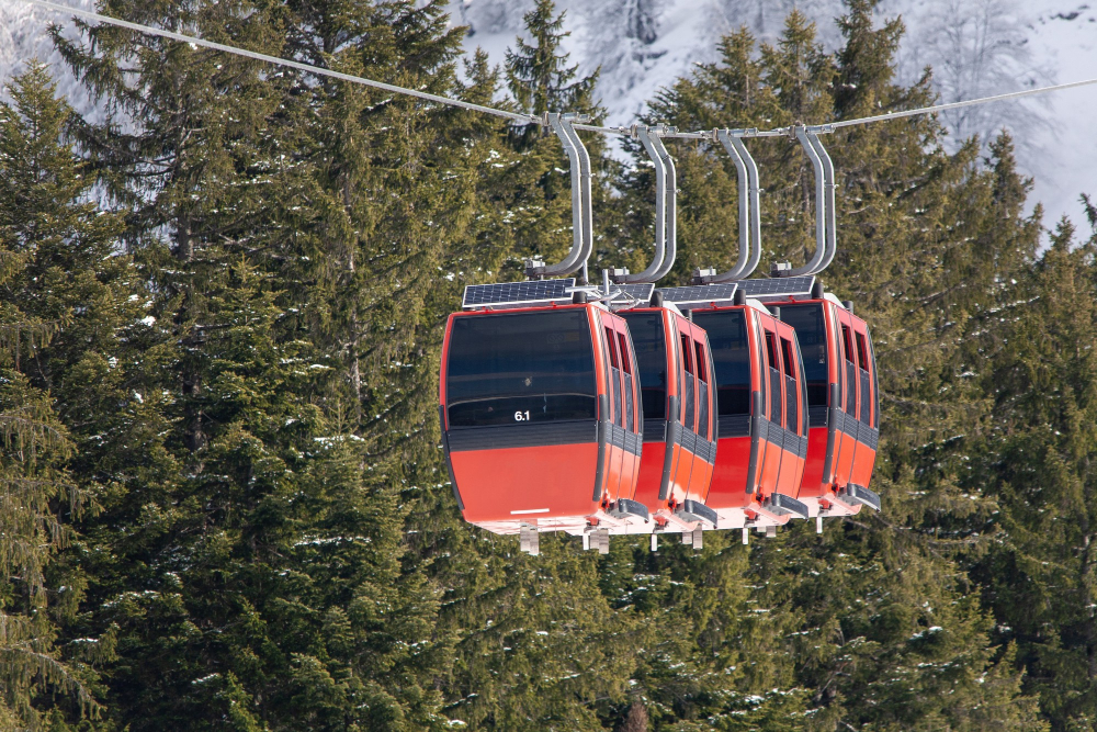 Gabala nature and adventure Green mountains and cable car in Gabala, Azerbaijan